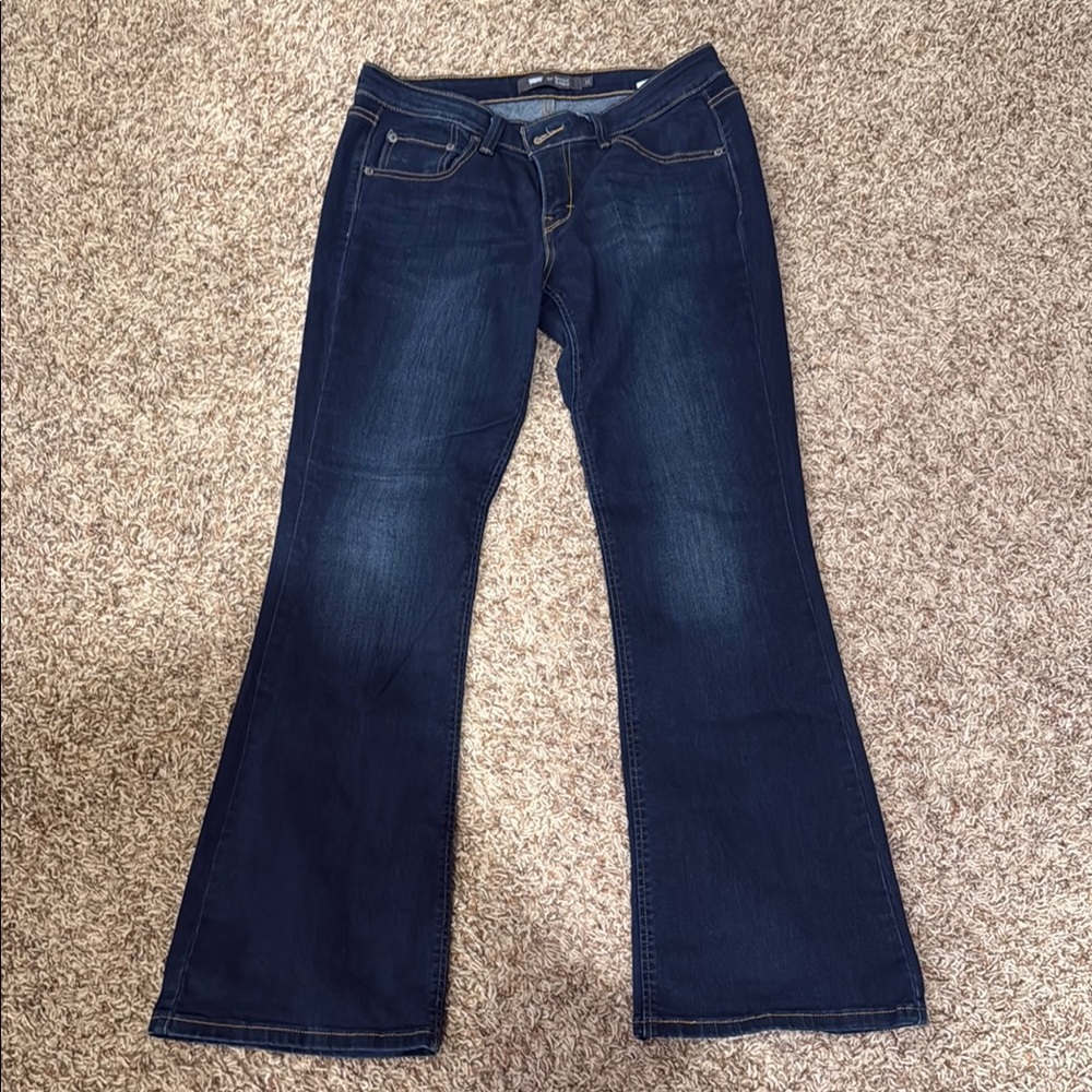 Levi's Blue Flare Denim Jeans